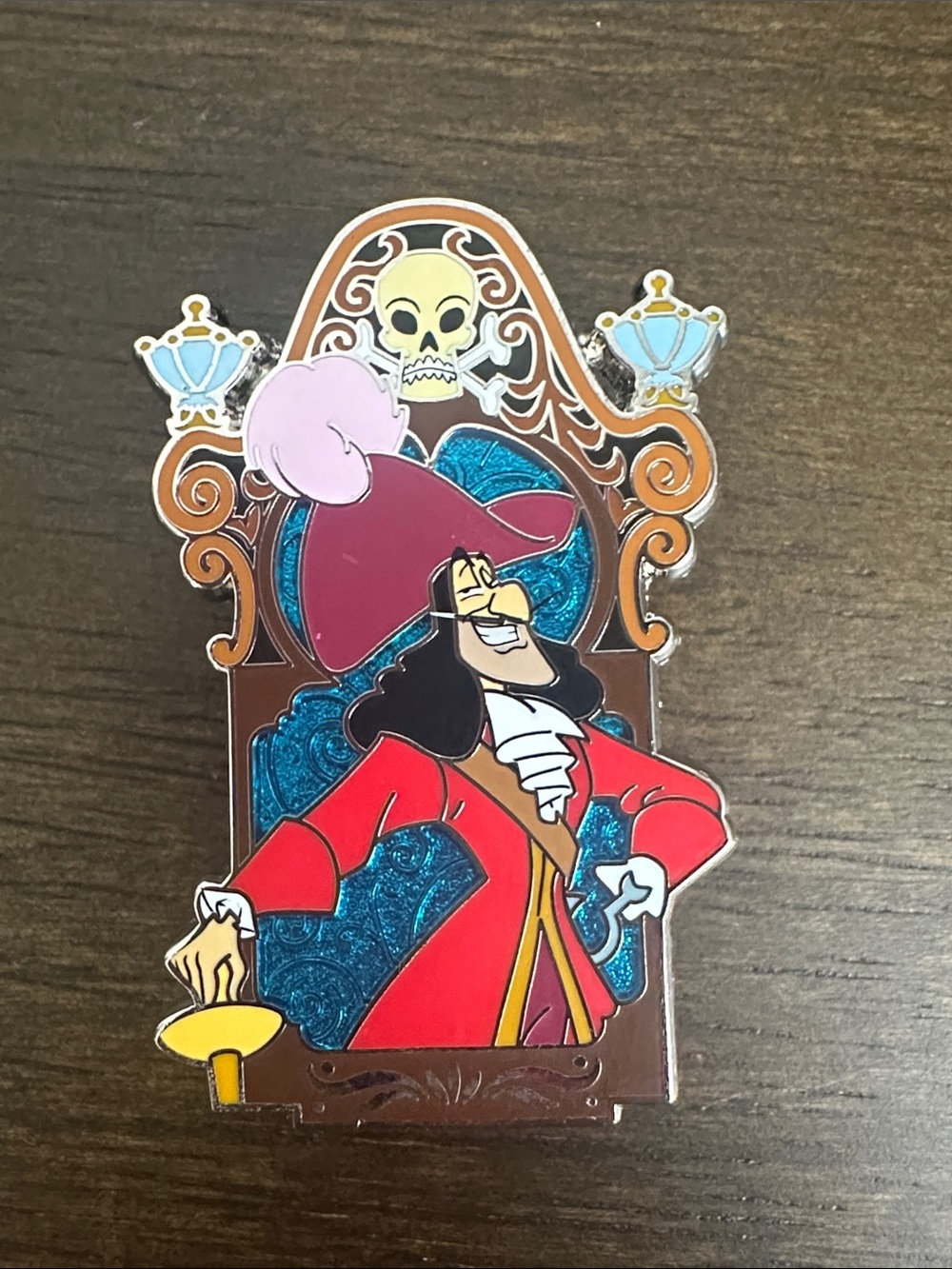 Captain Hook Peter Pan Disney Villains Mystery Pin